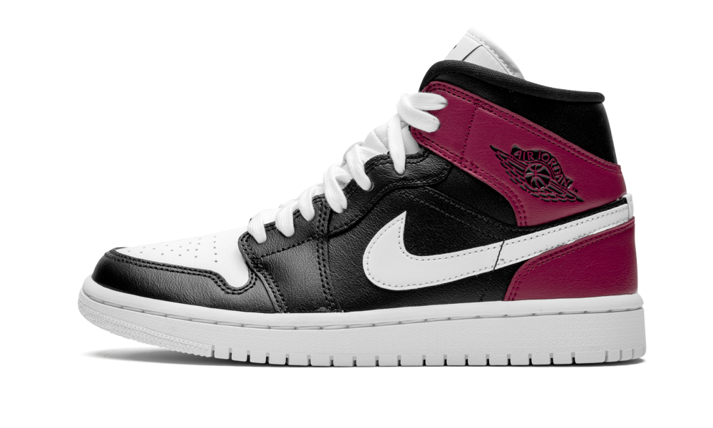 Tenis preto, vermelho e branco da nike air jordar 1